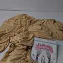 10ft x 10ft Wrinkle Free Beige Backdrop Curtains for Parties, Polyester Photo Backdrop Drapes 2 Panels 5x10ft Cloth for Wedding Birthday Party Photography Background
