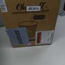 Clawsoff 300 Count 12 oz Paper Coffee Cups, Disposable Drinking Cups for Hot or Cold Beverage, 12 ounce Brown Coffee Cups for Party, Business, Travel, Picnic