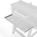 BBQ-PLUS Folding Shelf for Pit Boss 700 Classic Pellet Grill,Stainless Steel Front Folding Shelf Grill Accessories for Pit Boss with Screws,26-1/2 x 9-1/2 Inches