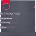Manduka eKO SuperLite Yoga Mat - 1.5mm Natural Rubber | Foldable & Travel Friendly | Soft Textured Surface | Eco-friendly
