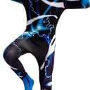 Spooktacular Creations Boys Scary Halloween Costume for Kids, Slenderman Skin Bodysuit, Skinsuit Boys (Large( 10 - 12 yr ))