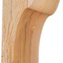 Ekena Millwork COR06X08X20CAR00RWR 6"W x 8"D x 20"H Carmel Rough Sawn Corbel, Western Red Cedar