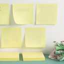 5 x Yellow Sticky Notes 3x3 Inch 6 Pads 100 Sheets Each Memo Pads