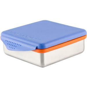 New Wave Enviro Safe Snacker, Stainless Steel Food Container, BPA Free, Stackable and Cabinet Friendly, Blue, Large Size, 23oz. Capacity