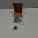 FANAUE Handlebar Base Mount Strong Rod Clamp with 1'' Ball for Rails 0.5" to 2.0" in Diameter, Compatible with RAM Mounts B Size Double Socket Arm & Bike Motorcycle Phone Mount Holder