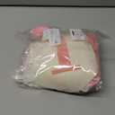 1st High Chair Banner Wood Bead Tassel Garland Banner, Pink and White First Birthday Cone Hat with One Cake Topper Happy Birthday Party Decorations for Baby Girls