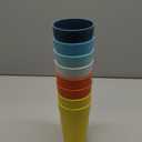 Homestockplus Set of 8 20 Oz Tumbler Cups,Unbreakable Drinking Cups Microwave and Dishwasher Safe BPA Free E-Co Friendly Reusable Cup For Smoothies,Water