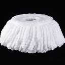 3 Pack Mop Head Replacement Spin Mop Replacement Head Microfiber Spin Mop Refills Easy Cleaning Round Shape Standard Size