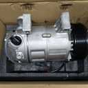 AC Compressor Compatible with (ONLY Fit SL/SV Model) Nissan Altima 2.5L 2007 2013-2018, Rogue 2.5L 2014-2020 Air Conditioner, A/C Air Conditioning VCS-14EC Style (Not DKS17D), CO 29073C, 98664