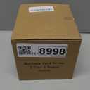 SANRUI Vertical Business Card Holder for DeskClear Acrylic Business Card Display Stand6 Slots 3 Tier Holds 300 Cards