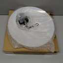 Nuvo SF77/823 Round Close to Ceiling Fixture, White -12 Inches