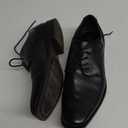 Men's Oxfords Lace Ups, Leather Lined, Square Toe Dress Shoes for Men Formal Occasions Gatsby (8.5, Black)