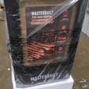 Masterbuilt710 WiFi Digital Smoker, Vertical Design, 711 Cooking Sq. Inches, 4 Chrome Coated Smoking Racks, Wood Chip Loader, Electric Fuel Source to Plug in and Start Cooking, Black Model MB20070924 (30-inch Digital with Window, Legs & Wifi)