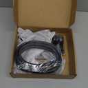 Shower Head, 8 inch Multifunction High Pressure Rain Shower Head with Handheld Spray Combo with 11'' Angle Adjustable Extension Arm/Flow Regulator/Shower System Matte Black