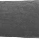 H.VERSAILTEX Velvet Stretch Individual Couch Cushion Cover Plush Cushion Slipcover for Loveseat Sofa Cushion Furniture Protector Seat Cushion Sofa Cover (1 Piece Sofa Cushion Cover, Grey)