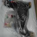 Sunthus Dachshund Garden Gnomes Statues Outdoor Funny Decorations Yard Weiner Decor (Black)