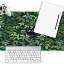 Long Gaming Mouse Pad 31.5 x 11.8 inches, Extended Anime Mousepad, Large Mouse Mat with Non-Slip Base, Full Keyboard Mat with Stitched Edges for Gaming and Office (Cute Cat)