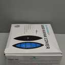 Obcursco 600D Kayak Cover Waterproof, 9.3-16.5FT Thickened UV-Proof, Tear and Fade Resistant Canoe Cover, Kayak Covers for Outdoor and Indoor Storage, Perfect as Kayak Accessories for SUP Paddle Board (Gray)