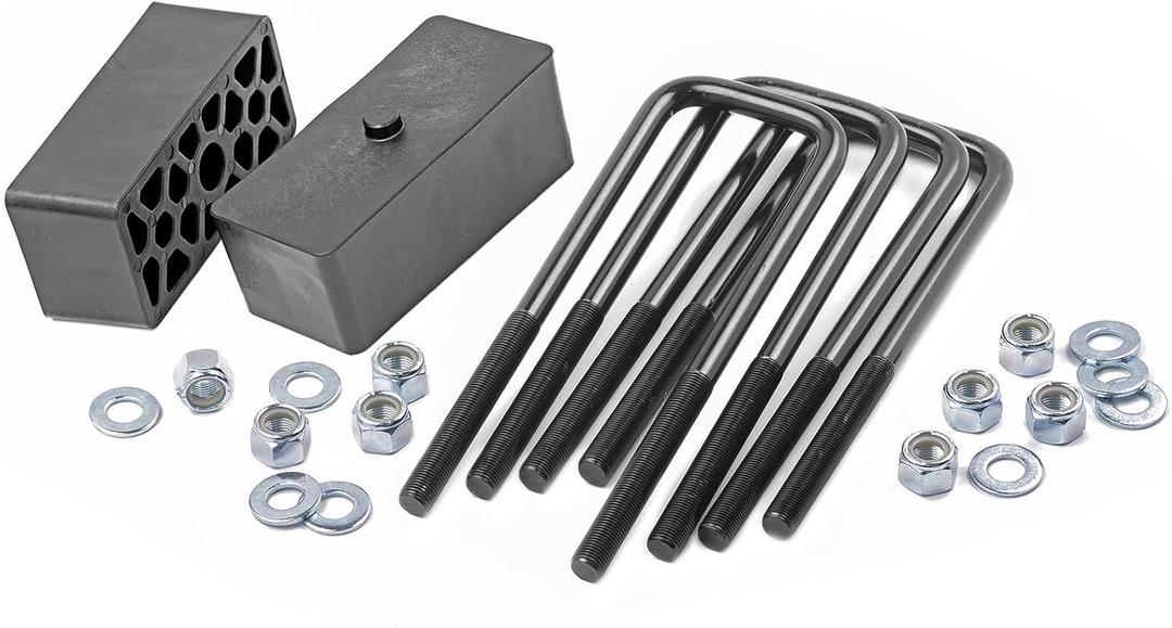 Rough Country 2" Block & U-Bolt Kit For Chevy/GMC 1500-6532