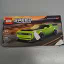 LEGO Speed Champions Dodge Challenger SRT Hellcat Sports Car Toy, Gift, Present, Blocks, Boys, Girls, Children, Ages 9 to 11, Elementary School Students, Vehicle, Car, Mini Car, Figure, Goods, 77237