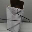 Open Ended Pants Hangers 20 Pack Non Slip Pants and Jean Hangers for Closet Space Saving Clothes Hanger Strong, Durable, Organize Your Closet and Save Space Skirt Hangers Black (20)