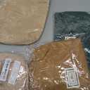 Sanwuta 4 Pack Velvet Makeup Bag Cosmetic Bag for Women Large Capacity Corduroy Pouch Zipper Canvas Travel Toiletry Purse Make up Organizer Case Accessories(Fresh Color,Plaid)