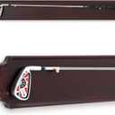Silipull Golf Club Display Case Wall Mount Wooden 42.13 x 5.9 x 0.47 Inch Wall Mount Wooden Storage Display Rack for Antique or Vintage Golf Clubs