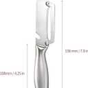 2 x Multifunctional Vegetable Peeler for Peeling Potato Carrot(2 Pack) | 2 in 1 Full Stainless Steel Peeler Knife | Bottle Opener Function | Fruit Cucumber Slicer