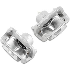 Front Brake Caliper Kit Right + Left Assembly w/Bracket 19B3195 19B3194 Compatible for Toyota Matrix Rav4 Corolla IM TC 2006-2020 (Set of 2)