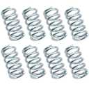 9708 Compression Spring, Small Springs, 0.091 GA x 11/16 inch x 1-1/4 inch, Silver, Durable Stainless Steel Construction, Sturdy, 8-Pack