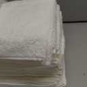 Amazon Basics Soft and Thick Cotton Hand Towels for Bath, Kitchen, Gym, 16 x 26 in, White, 12-Pack