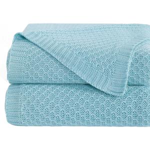 NTBAY Cable Knit Cooling Throw Blanket, Soft and Breathable Throw Blanket 51x67 Inches Made from Rayon Derived from Bamboo for Couch, Sofa, Nap, Blue NTBAY Cable Knit Cooling Throw Blanket, Soft and Breathable Throw Blanket 51x67 Inches Made from Rayon Derived from Bamboo for Couch, Sofa, Nap, Blue