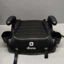 Diono Connect3 RXT Backless Booster, Slim Fit 3-Across in Many Mid-Sized Sedans and SUVs, for Children from 40-120 lbs., Lightweight with Latch connectors