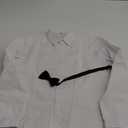 Boys Shirts for Kids White Long Sleeve Dress Shirts for Birthday Boy Western Shirt 14y