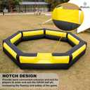 Gaga Ball Pit Inflatable 15FT with Powerful Built-in Blower,Portable Gaga Pit for Indoor Outdoor Family Activities