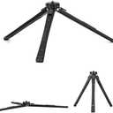 Zeadio Heavy Duty Metal Tripod Stand - Adjustable Universal Small Table Tripod for Camera, Gimbal, Action Cam, Camcorder, Microphone, LED Light, etc(40kg/88lb Load)