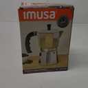 IMUSA 9cup Cast Aluminum Stovetop Coffeemaker (9 Cup, Silver)