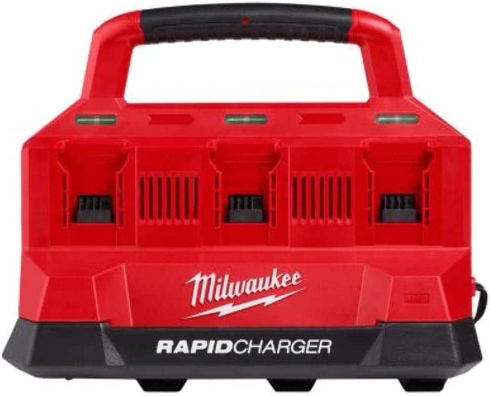 Milwaukee Electric - M18. PACKOUT. SIX Bay Rapid Charger