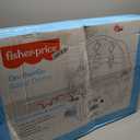 Fisher-Price Portable Bassinet On-The-Go Baby Dome, Travel Play Space with Developmental Newborn Toys & Canopy, Windmill