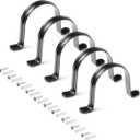 POWERTEC 70343 Hangers for 4" Dust Collection Hose and Pipe, 5 PK