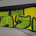 HunnmingRe 11.2 ft Classic Lemonade Feather Flag with Pole, Yellow, 1 Pcs
