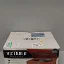 Victrola The Quincy 6-in-1 Bluetooth Record Player & Multimedia Center with Built-in Speakers  3-Speed Turntable, CD & Cassette Player, AM/FM Radio, Wireless Music Streaming (Mahogony) (Mahogany)