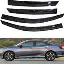 Window Vent Rain Guard Shade Replacement for 2016-2020 Civic Sedan