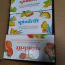 Spindrift Sparkling Water, Core 3 Flavor Variety Pack, Made with Real Squeezed Fruit, 12 Fl Oz Cans, Pack of 24 EXP: 11/08/26
