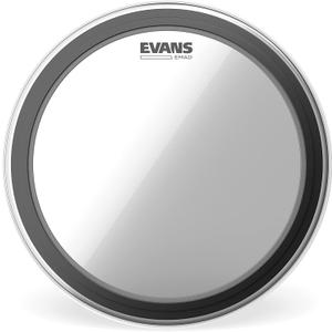 Evans EMAD Clear Tom Hoop Drum Head, 16 Inch