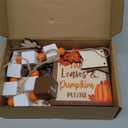 Maitys 21 Pcs Thanksgiving Tiered Tray Decor Set Fall Pumpkin Gnome Truck Scarecrow, Wood Sign, Rustic Farmhouse Decor, Hello Fall Wood Bead Decorative Tabletop Sign for Autumn, Thanksgiving Day, Vintage