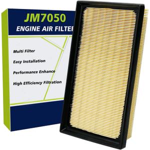 Engine Air Filter Fits for Toyota Hybrid C-HR (2018-22), ES300h (2019-25), Avalon (2019-22), RAV4 (2019-25), Camry (2018-25), Highlander (2020-25), Sienna (2021-25), CA12289, 17801-77050