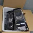 Headlight Assembly, Headlights Kit Compatible with 1994-2001 Dodge Ram 1500/1994-2002 Ram 2500 3500(DON'T Fit SPORT Models or Ram VAN Models) Replacement Headlamp Black Housing Clear Reflector