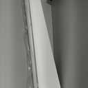 Persilux No Drill No Tools 100% Blackout Roller Shades for Indoor windows, Free-Stop Cordless Roller Blinds, UV Protection Thermal Insulated Fabric Roller Window Shades for Home (White, 35"W x 72"H)