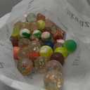 Colorful Bouncy Balls Bulk Mixed Pattern High Bouncing Balls for Kids Party Favors, Prizes, Birthdays Gift, 54ct